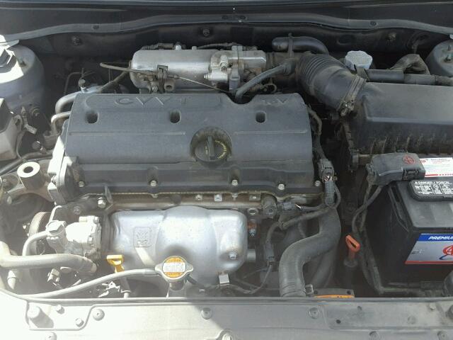 KNADH4A38A6632136 - 2010 KIA RIO LX Մոխրագույն լուսանկար 7