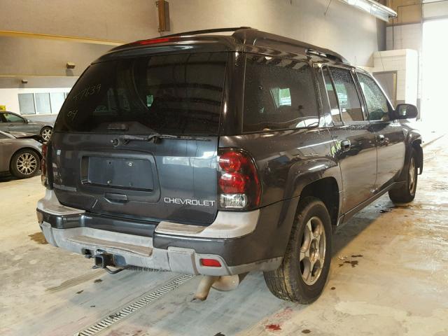 1GNET16S046176309 - 2004 CHEVROLET TRAILBLAZE GRAY photo 4