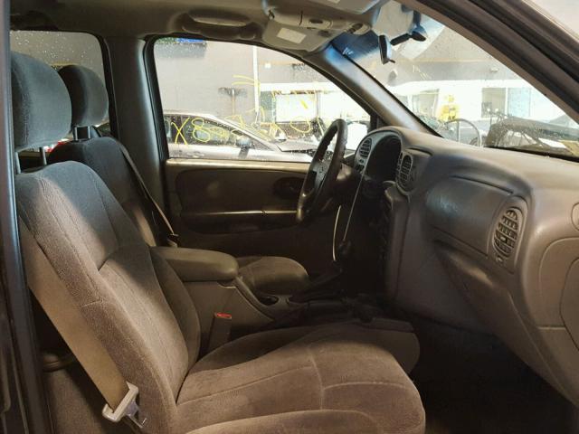 1GNET16S046176309 - 2004 CHEVROLET TRAILBLAZE GRAY photo 5