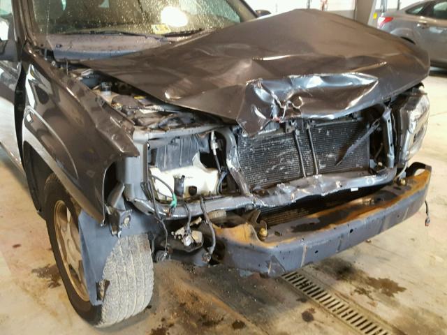 1GNET16S046176309 - 2004 CHEVROLET TRAILBLAZE GRAY photo 9