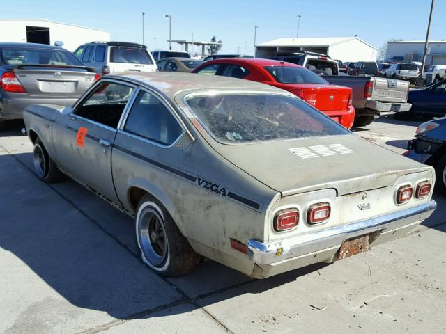 1V77B2U123922 - 1972 CHEVROLET VENTURE SILVER photo 3