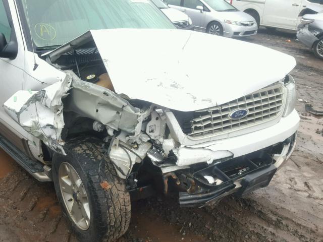 1FMZU74K14UA58189 - 2004 FORD EXPLORER E WHITE photo 9