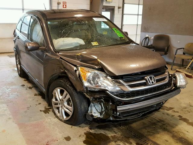 5J6RE3H79AL008216 - 2010 HONDA CR-V EXL SILVER photo 1