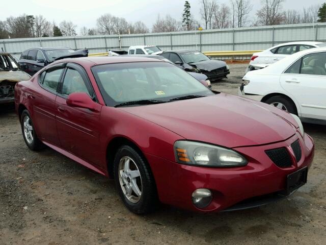 2G2WP522741335921 - 2004 PONTIAC GRAND PRIX MAROON photo 1