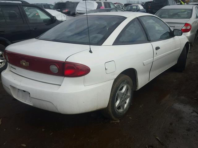 1G1JC12F947336318 - 2004 CHEVROLET CAVALIER WHITE photo 4