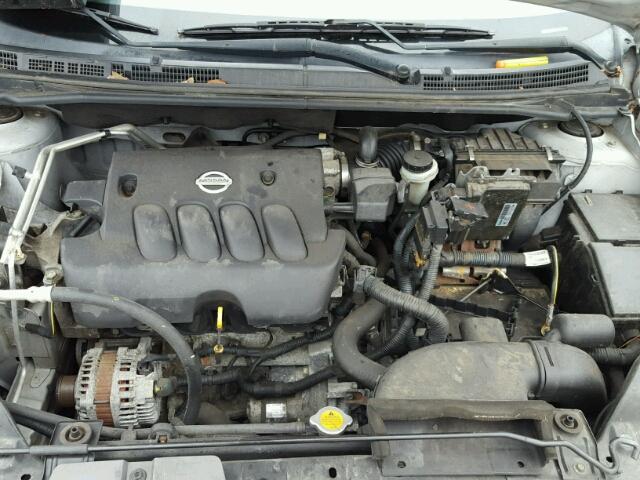 3N1AB61E27L623910 - 2007 NISSAN SENTRA 2.0 SILVER photo 7