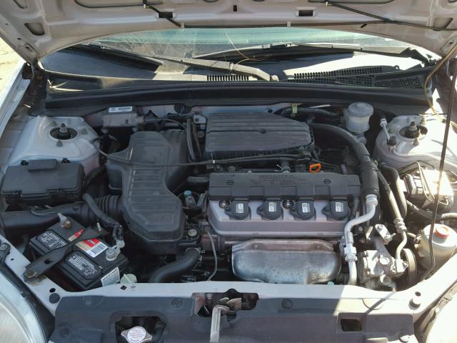 1HGEM229X3L042164 - 2003 HONDA CIVIC EX ვერცხლისფერი ფოტო 7