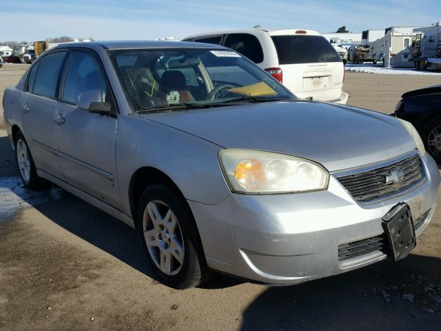 1G1ZT51F06F166368 - 2006 CHEVROLET MALIBU LT SILVER photo 1