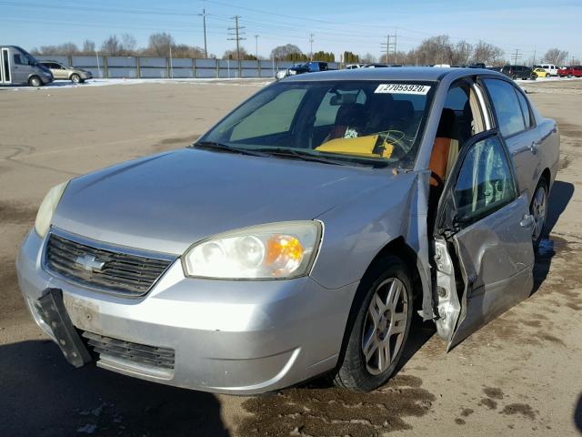 1G1ZT51F06F166368 - 2006 CHEVROLET MALIBU LT SILVER photo 2