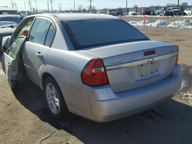 1G1ZT51F06F166368 - 2006 CHEVROLET MALIBU LT SILVER photo 3