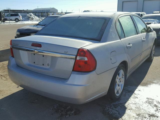 1G1ZT51F06F166368 - 2006 CHEVROLET MALIBU LT SILVER photo 4