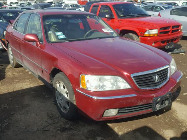 JH4KA9656YC004981 - 2000 ACURA 3.5RL RED photo 1