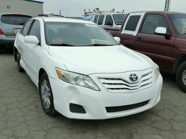 4T4BF3EK1BR107350 - 2011 TOYOTA CAMRY BASE WHITE photo 1