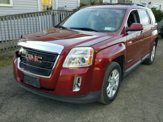 2CTALSEC7B6214086 - 2011 GMC TERRAIN SL RED photo 2