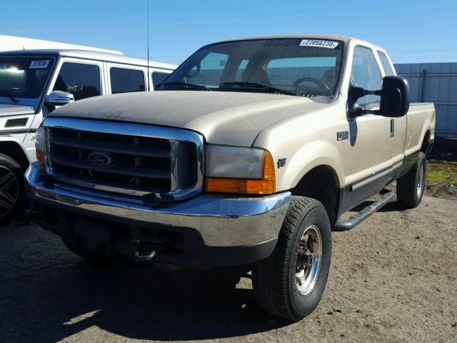 1FTNX21S2YEC08165 - 2000 FORD F250 SUPER GOLD photo 2