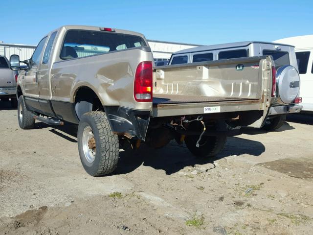 1FTNX21S2YEC08165 - 2000 FORD F250 SUPER GOLD photo 3