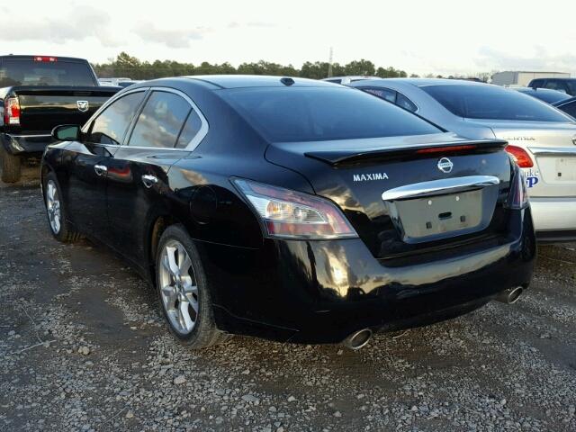 1N4AA5AP0DC809003 - 2013 NISSAN MAXIMA S Noir photo 3