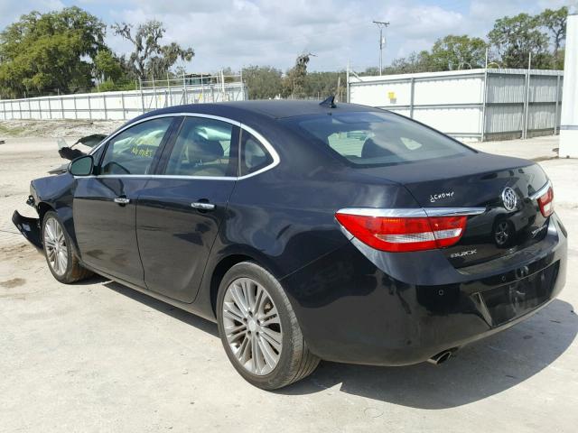 1G4PS5SK1D4123885 - 2013 BUICK VERANO BLACK photo 3