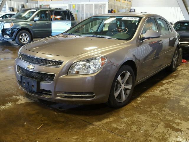 1G1ZC5E16BF272171 - 2011 CHEVROLET MALIBU 1LT 棕色 照片 2