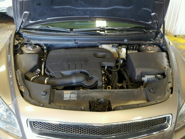 1G1ZC5E16BF272171 - 2011 CHEVROLET MALIBU 1LT 棕色 照片 7