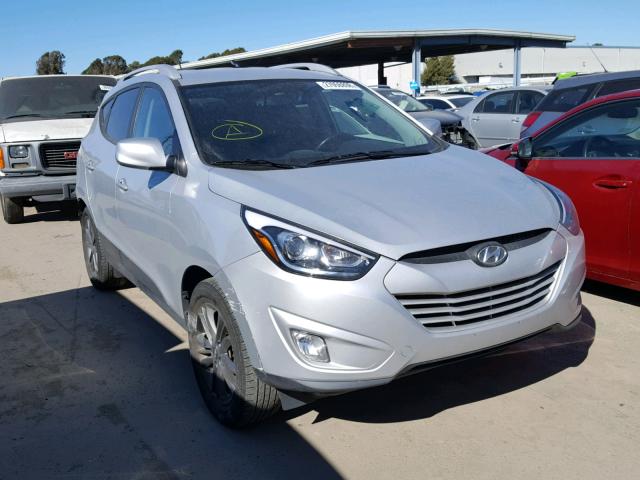 KM8JU3AGXFU052707 - 2015 HYUNDAI TUCSON LIM SILVER photo 1