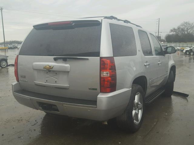 1GNSKCE04BR170140 - 2011 CHEVROLET TAHOE K150 SILVER photo 4