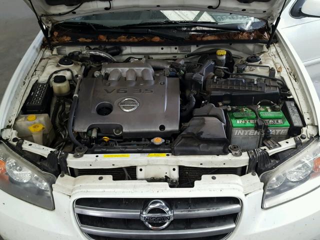 JN1DA31D42T432595 - 2002 NISSAN MAXIMA GLE WHITE photo 7