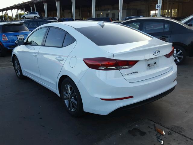 5NPD84LF8HH023171 - 2017 HYUNDAI ELANTRA SE WHITE photo 3