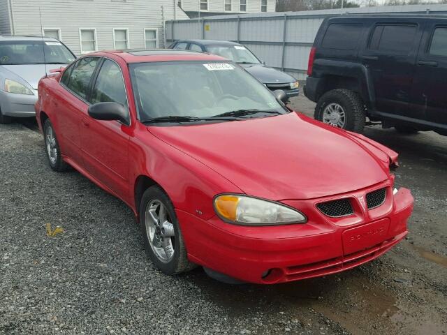 1G2NF52E34C112634 - 2004 PONTIAC GRAND AM S RED photo 1