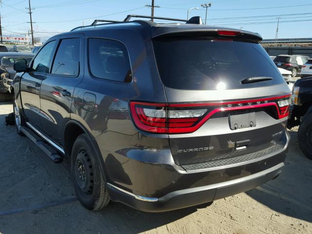 1C4RDHDG0EC313511 - 2014 DODGE DURANGO LI GRAY photo 3