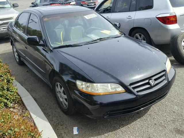 1HGCG66892A156660 - 2002 HONDA ACCORD EX BLACK photo 1