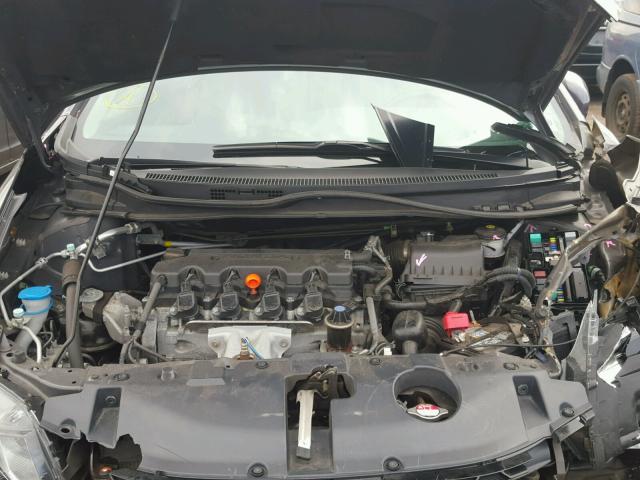 2HGFB2F91EH558028 - 2014 HONDA CIVIC EXL ნაცრისფერი ფოტო 7