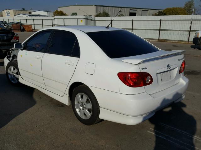 1NXBR32E14Z193049 - 2004 TOYOTA COROLLA CE WHITE photo 3