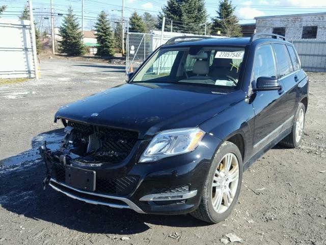 WDCGG8JB4DG024804 - 2013 MERCEDES-BENZ GLK 350 4M BLACK photo 2