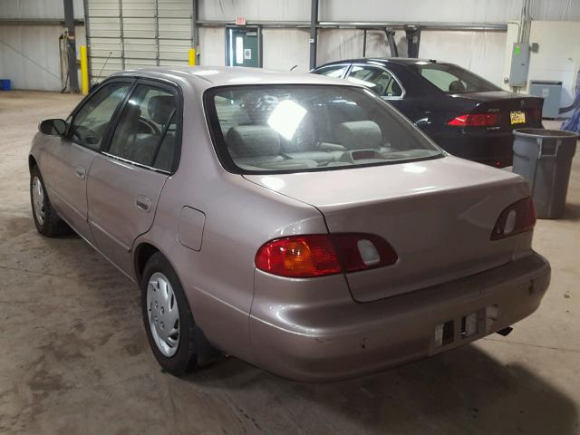 2T1BR12E1YC348355 - 2000 TOYOTA COROLLA VE BEIGE photo 3