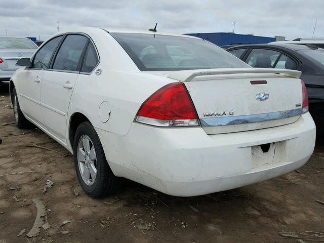 2G1WT58KX89213312 - 2008 CHEVROLET IMPALA LT WHITE photo 3