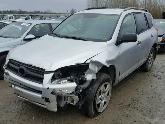 JTMBF4DV5A5033925 - 2010 TOYOTA RAV4 SILVER photo 2