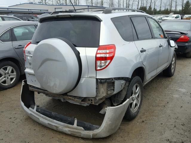 JTMBF4DV5A5033925 - 2010 TOYOTA RAV4 SILVER photo 4