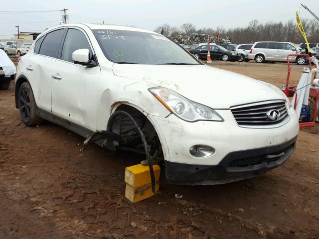 JN1AJ0HR5AM750916 - 2010 INFINITI EX35 BASE WHITE photo 1