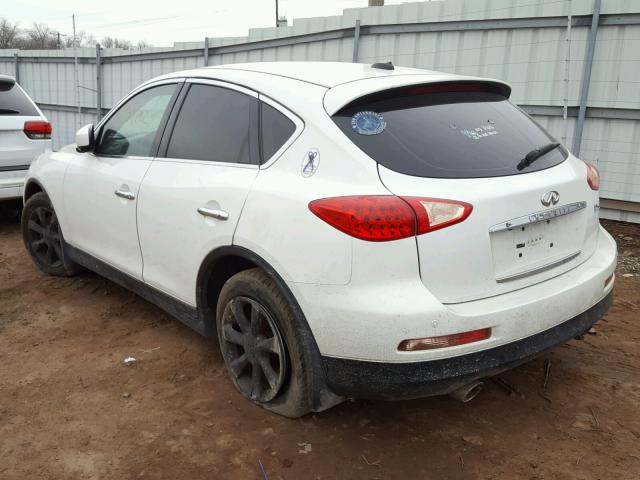 JN1AJ0HR5AM750916 - 2010 INFINITI EX35 BASE WHITE photo 3