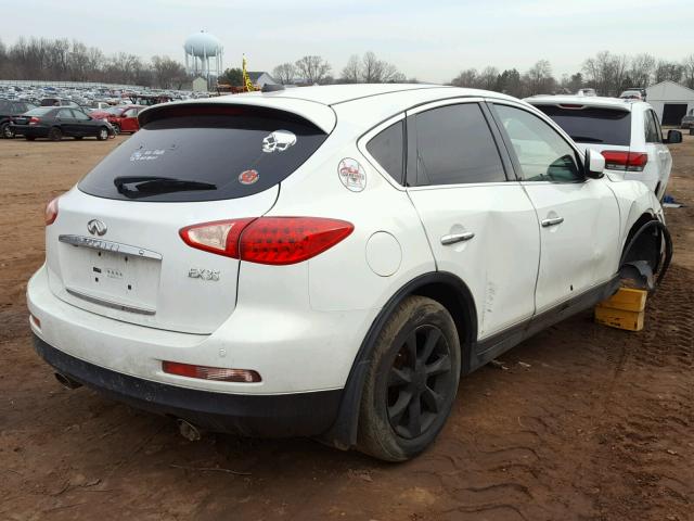 JN1AJ0HR5AM750916 - 2010 INFINITI EX35 BASE WHITE photo 4