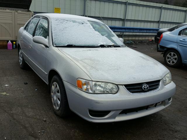 2T1BR12E12C559546 - 2002 TOYOTA COROLLA CE SILVER photo 1