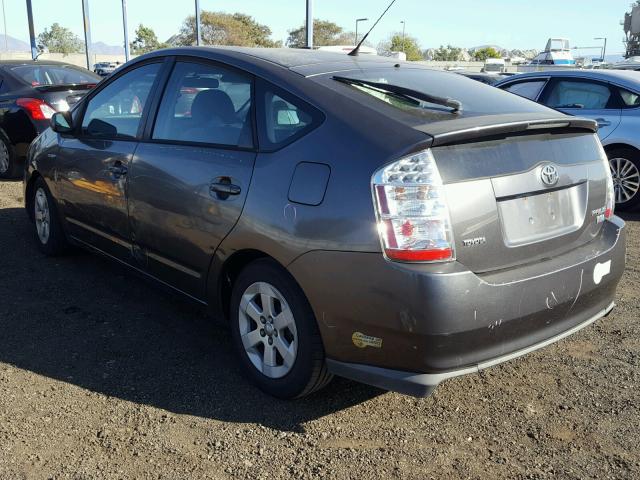 JTDKB20U063189399 - 2006 TOYOTA PRIUS CHARCOAL photo 3