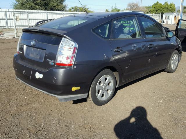 JTDKB20U063189399 - 2006 TOYOTA PRIUS CHARCOAL photo 4