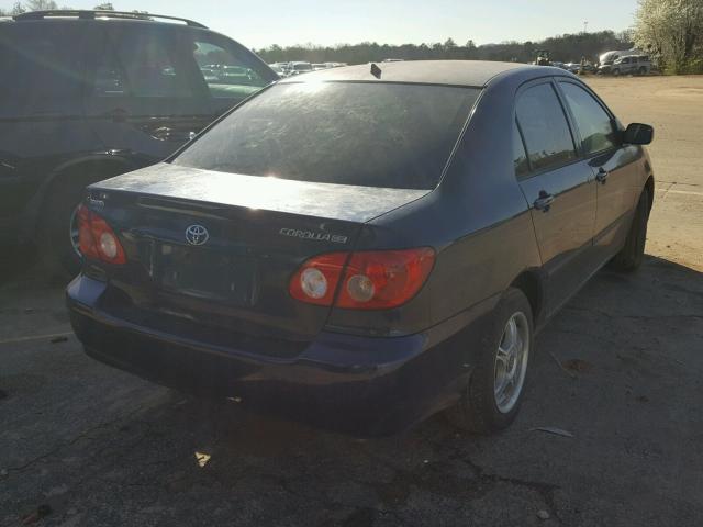 2T1BR32E76C678901 - 2006 TOYOTA COROLLA CE BLUE photo 4