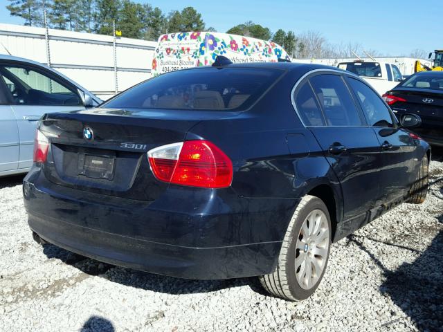 WBAVB33516KR79157 - 2006 BMW 330 I BLUE photo 4