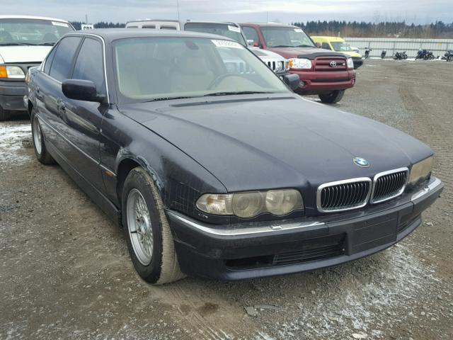 WBAGH8348YDP08728 - 2000 BMW 740 IL Mavi fotoğraf 1