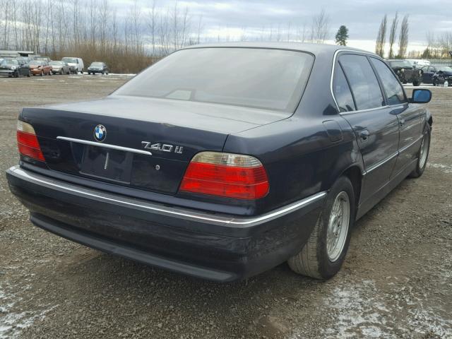WBAGH8348YDP08728 - 2000 BMW 740 IL Mavi fotoğraf 4