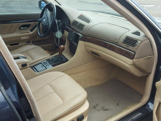 WBAGH8348YDP08728 - 2000 BMW 740 IL Mavi fotoğraf 5