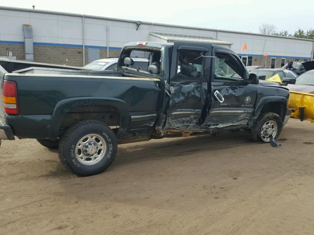 1GCHK29U01E266380 - 2001 CHEVROLET SILVERADO GREEN photo 9